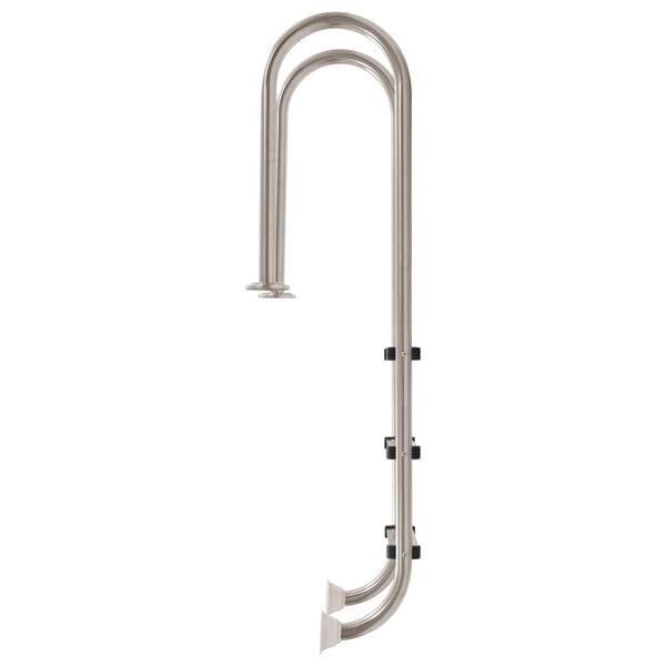 vidaXL Pool Ladder Silver Stainless Steel 304 47.2 in Ladder Pool Ladder
