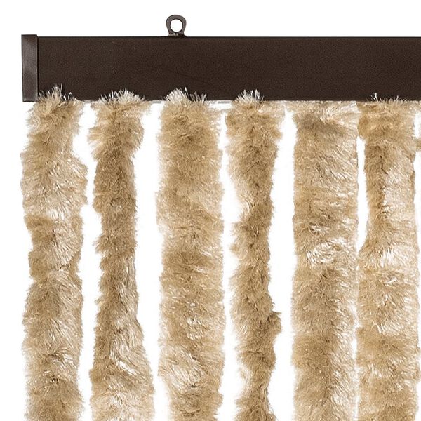 vidaXL Insect Curtain Beige 22.0x78.7" Chenille
