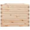 vidaXL Garden Planter Natural wood finish Solid pinewood Large Durable