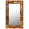 vidaXL Mirror Varies Solid reclaimed wood, glass 23.6 x 35.4 in