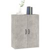 vidaXL Hanging Cabinet Concrete Grey Engineered Wood Medium