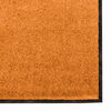 vidaXL Doormat Other Orange and Black 47.3" x 98.4" Polyamide and PVC