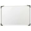 vidaXL Magnetic Dry-erase Whiteboard White 23.6x15.7" Steel