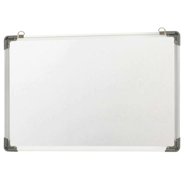 vidaXL Magnetic Dry-erase Whiteboard White 23.6x15.7" Steel