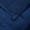 vidaXL Weighted Blanket Blue