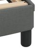 vidaXL Bed Frame Dark Grey