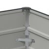 vidaXL Planter Anthracite 480 x 50 x 45 cm Galvanised Steel