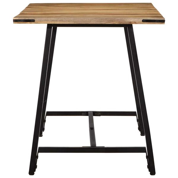 vidaXL Dining Table 55.1"x27.6"x29.5" Solid Wood Mango