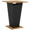 vidaXL Garden Bar Set Black