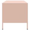 vidaXL Coffee Table Pink Cold-Rolled Steel 26.8 x 19.7 x 19.9 in