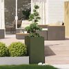 vidaXL Planter Olive Green Cold-rolled steel Large Planter Rectangular