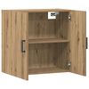 vidaXL Wall Cabinet Artisan oak Engineered wood Medium Wall mounting