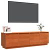 vidaXL TV Cabinet Brown 61.42 x 14.57 x 17.72 in Engineered Wood
