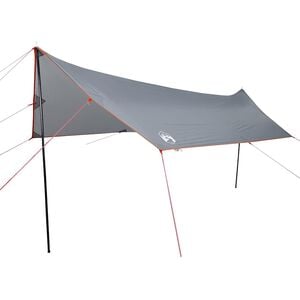 vidaXL Camping Tarp Orange 181.1x120.1x82.7" Waterproof