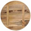 vidaXL Table Top Natural wood Solid mango wood 15.7 in diameter