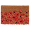 vidaXL Door Mat Natural 15.7"x23.6" Tufted Coir