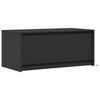 vidaXL Coffee Table Black Engineered wood Medium Coffee Table