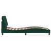 vidaXL Bed Frame Dark Green
