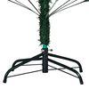 vidaXL Artificial Christmas Tree Green PVC 7.9 ft Adjustable branches
