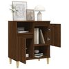 vidaXL Sideboard Brown Oak Engineered Wood Medium Sideboard
