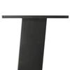vidaXL Coffee Table Leg Anthracite Powder-Coated Steel 28.3 in Sturdy