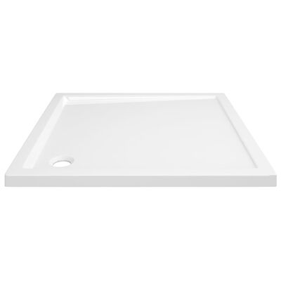 vidaXL Square ABS Shower Base Tray White 31.5"x31.5"