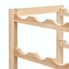 vidaXL Wine Rack Cedar Wood 22.6x11.0x40.2"