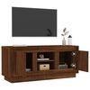 vidaXL TV Cabinet Brown Oak Engineered Wood Medium TV Cabinet
