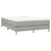vidaXL Bed Frame Light grey