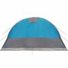 vidaXL Family Tent Tunnel 7-Person Blue Waterproof