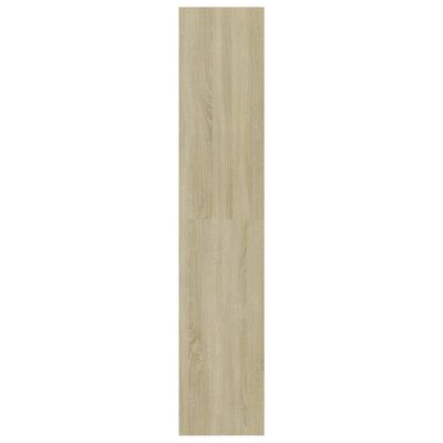 vidaXL 4-Tier Book Cabinet Sonoma Oak 31.5"x11.8"x59.6" Engineered Wood