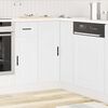 vidaXL Kitchen Corner Base Cabinet White Engineered Wood Standard