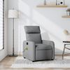 vidaXL Massage Recliner Chair Light grey