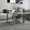 vidaXL Coffee Table Concrete grey Engineered wood Medium Coffee Table