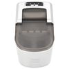 vidaXL Ice Cube Maker Silver 0.6gal 33.1 lbs / 24 h