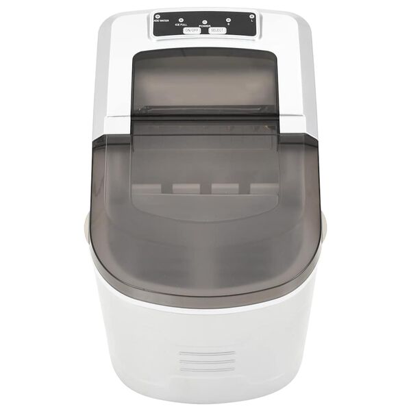 vidaXL Ice Cube Maker Silver 0.6gal 33.1 lbs / 24 h
