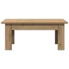 vidaXL Coffee Table Artisan oak Engineered wood