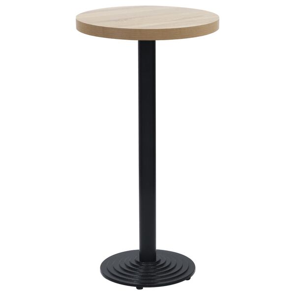 vidaXL Bistro Table Leg Black Cast iron Standard Bistro Table Leg
