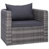 vidaXL Garden Lounge Set Grey