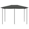 vidaXL Gazebo Anthracite Fabric, steel 9.8x13.1 feet Seats Many Gazebo