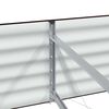vidaXL Garden Raised Bed Brown 157.5" x 31.5" x 17.3" Steel