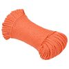 vidaXL Work Rope Orange 0.24 " 820.2 ' Polypropylene