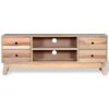 vidaXL TV Stand Solid Wood Reclaimed