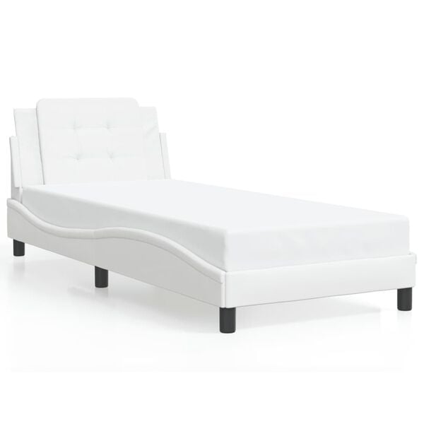 vidaXL Bed Frame White
