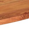 vidaXL Table Top 43.3"x19.7"x1.5" Oval Solid Wood Acacia