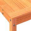 vidaXL Potting Table Wax Brown Solid pine wood Standard Potting Table
