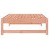 vidaXL Garden Footstool Natural Wood Solid Douglas Wood 47.2 x 33.1 in