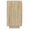 vidaXL Sideboard Sonoma Oak 31.5"x15.7"x29.5"