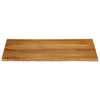 vidaXL Table Top Natural wood with an oak finish Solid mango wood Large