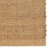 vidaXL Rug Natural dark jute tone Ringspun Jute 63.0 x 90.6 in Durable